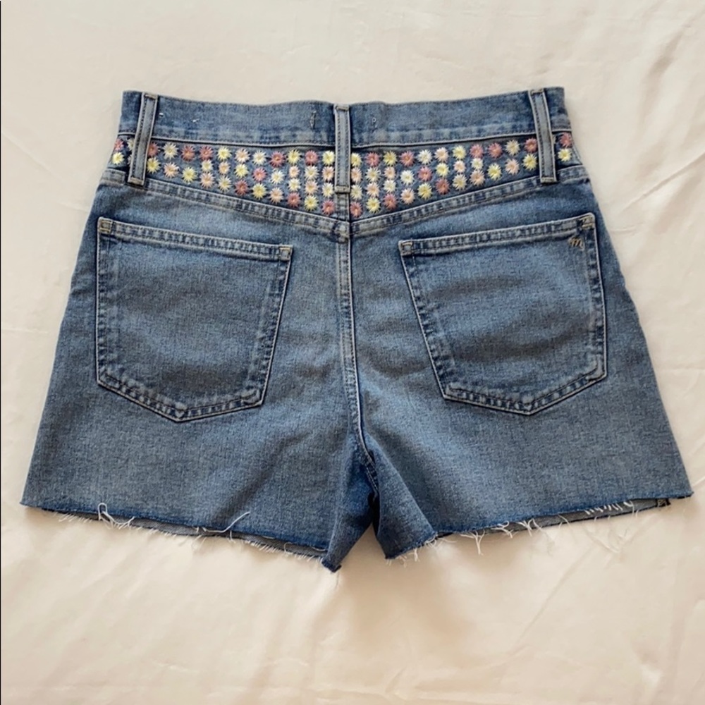 Madewell The Perfect Jean Short Floral Edition - Picture 4 of 10